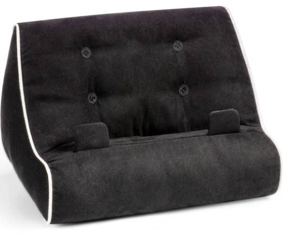 BOOK COUCH - BOOK HOLDER &  TABLET STAND (BLACK)